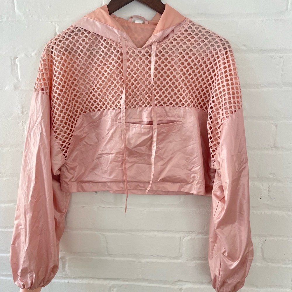 Blush Pink Satin Jacket